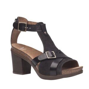Dansko Black Women's Sandals